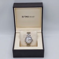 TAG Heuer Carrera Quartz 32mm Ladies Watch with Diamond Markers WAR1314.BA0778
