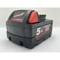 Milwaukee M18 18V RedLithium-Ion 5.0Ah Extended Capacity Battery Pack M18B5