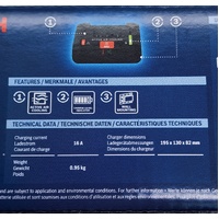 Bosch Professional GAL 18V-160 Li-ion Battery Charger with Active Air Cooling
