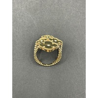 Ladies 18ct Yellow Gold 4 Clover Ring