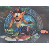NECA Crash Bandicoot Deluxe Action Figure with Jet Board