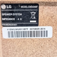 LG CM4340P 220W Bluetooth Mini System with CD Player