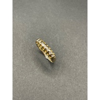 Ladies 18ct Yellow Gold Diamond Ring