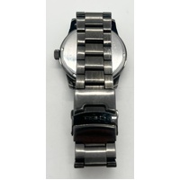 Chisel Men’s Black Stainless Steel Analogue Watch 5829145 100m WR