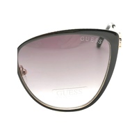 Guess GF6141 01B Cat Eye Sunglasses Black Frame Gradient Lenses 56-17-140