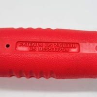 Snap-On 40 oz Ball Peen Soft Grip Dead Blow Hammer Red HBBD40