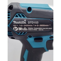 Makita DTD153 18V LXT Cordless Brushless Impact Driver with 3.0Ah Battery Pack