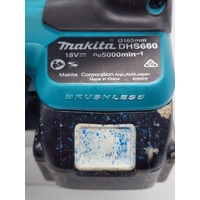 Makita DHS660 18V 165mm Cordless Circular Saw with 6.0Ah Battery Pack