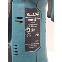 Makita DHR171 18V LXT Cordless Brushless SDS Hammer Drill with 6.0Ah Battery
