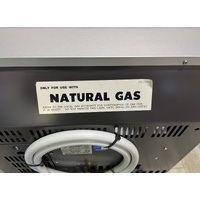 Rinnai Econoheat 850 Unflued Natural Gas Radiant Heater Platinum Silver