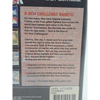 Super Street Fighter II Sega Mega Drive 16 Bit Video Game Cartridge