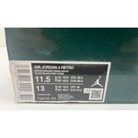 Air Jordan 4 Retro Oxidized Green FQ8138-103 White Green Mens Size 11.5 US
