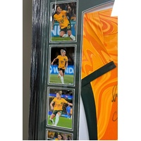 Matildas 2023 World Cup Signed Framed Squad Jersey with Football Australia COA