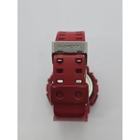 Casio G-Shock GA-100B Analog Digital Resin Strap Mens Red Watch 200m WR