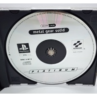Metal Gear Solid PlayStation 1 Tactical Espionage Action Video Game