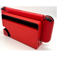 Nintendo Switch OLED Mario Red Edition Handheld Console with Joy-Con Stand Leads