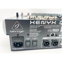 Behringer XENYX QX1204USB 12 Input PA Mixer with Multi FX Processor