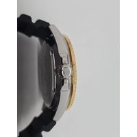 Casio Duro MDV106G-1AV Black Gold Mens Analog Dive Watch 200m Black Resin Band