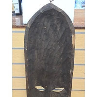 Fijian Antique Tribal Mask Ornament 112cm x 35xm