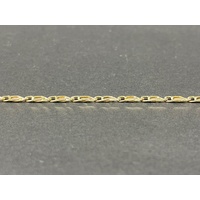 Ladies 9ct Yellow Gold Birdseye Link Bracelet