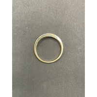 Ladies 18ct Yellow Gold Diamond Band Ring