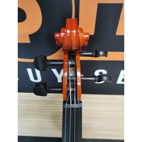 Golden Age Violin Starter Set with Bow and Case Acoustic Kit for Beginners