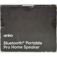 Anko Bluetooth Portable Pro Home Speaker 30W TWS 11h Battery IPX5 Splashproof