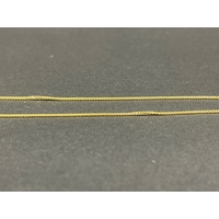Ladies 9ct Yellow Gold Curb Link Chain & Duck Pendant