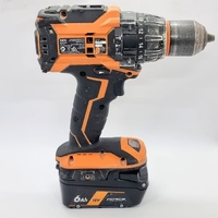 AEG BSB18BL 18V 13mm Brushless Fusion Hammer Drill Skin with 6.0Ah Battery Pack