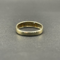 Mens 9ct Yellow Gold Signet Diamond Ring