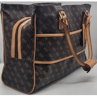 GUESS Logo Affair Deluxe Travel Tote Bag