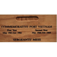 Commemorative Vietnam Sergeants Mess Port 1st Bn Royal Australian Regiment