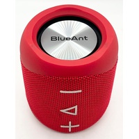 BlueAnt X1RD Portable Bluetooth Speaker Red Powerful Wireless Sound IP56