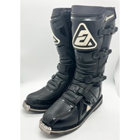 Answer AR1 Mens MX Offroad Boots Black Size 12 Durable Racing Gear