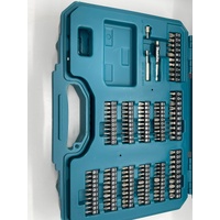 Makita E-10883 221 Piece Socket and Spanner Combo Tool Set with Case Heavy Duty