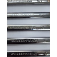 GearWrench 12 Piece 12 Point Metric 90T Combination Ratcheting Wrench Set