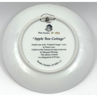 Macquarie Heritage Colonial Cottages Plate Set x4 Penny Lyras 1993
