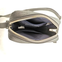 Lacoste Black Side Satchel Bag Adjustable Strap Compact 21x15x5cm