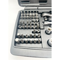 Mighty Seven 57pc 3/8 Inch Air Ratchet Wrench and Bit Set Kit M7 NE-352