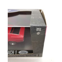 Ford Mustang Mach 1 Year 1971 Red 1:43 Greenlight Limited Edition Car