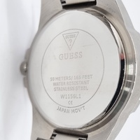 Guess W1156L1 Ladies Frontier Silver Crystal Watch Multifunction Dial