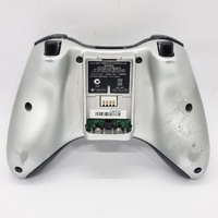 Microsoft Xbox 360 Silver Wireless Controller Model 1403 Special Edition