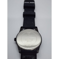 Guess Charter Mens Black Silicone Watch GW0362G1 Quartz 42mm Analog