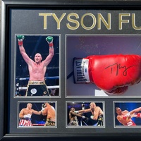 Tyson Fury Signed Boxing Glove Autographed Gypsy King with COA Memorabilia