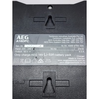 AEG A18DPC 18V Dual Charger with 5.0Ah and 8.0Ah Batteries Fast Charge