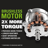 Greenworks 24V Brushless Impact Wrench Kit 2.0Ah Battery and Charger
