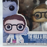 Marvel Collector Corps The Hulk and Bruce Banner Funko Pop Vinyl 284