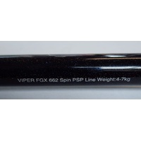 Shimano Sienna Viper FGX 662 6ft 6 inch 2pc Spinning Combo 4-7kg Line