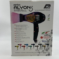 Parlux Alyon Air Ionizer Tech Hair Dryer 2250W Matt Black Professional
