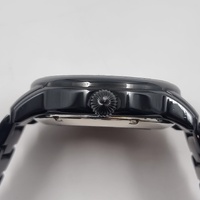 Thomas Earnshaw Longitude Automatic Skeleton Watch Black Mens 5ATM